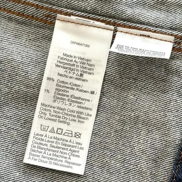 Madewell Blue Scoop Neck Midi Denim Dress - Picture 6 of 6